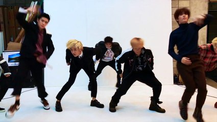 The K-Pop Boyband NCT 127 Does An Impromptu Dance Number On Set