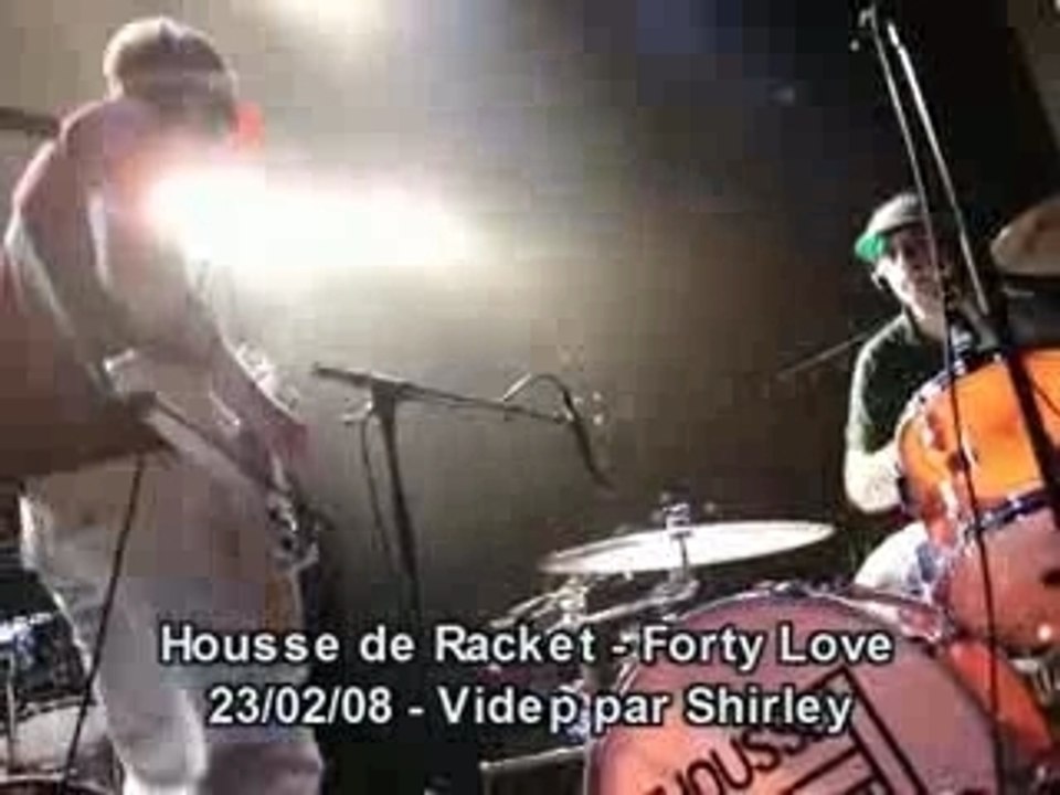 Housse de racket forty love inrocks indie club