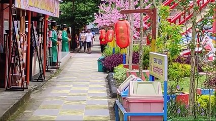 Eksplorasi Singkat Wisata di kampung Korea Fantasy di Desa Manggis Ngancar Kediri, 21022021