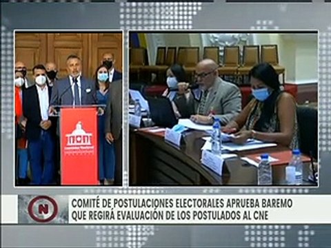 Comisión de Postulaciones Electorales de la AN aprueba el baremo que regirá evaluación de postulados al CNE