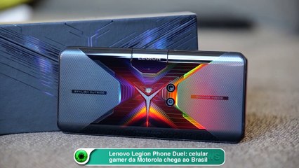 Lenovo Legion Phone Duel- celular gamer da Motorola chega ao Brasil