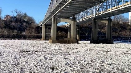 Warmer weather clears up ice jams
