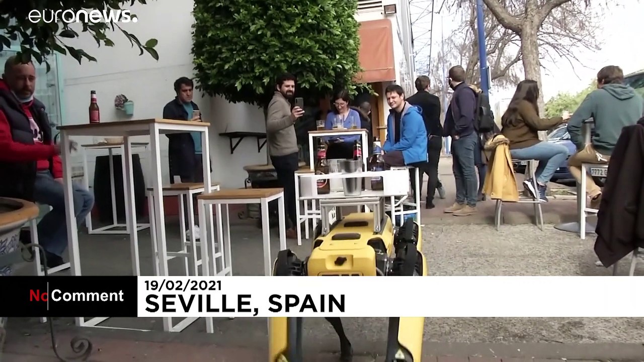 Thekengespräch ausgeschlossen: Hier bedient der Roboter