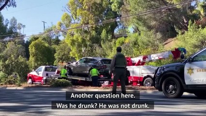 'He wasn't drunk - Tiger Woods not facing charges following car crash