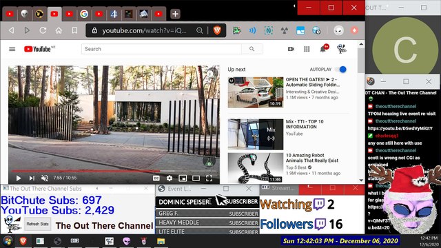 Saturday UFO vids - Debrief UAP+TPOM hoaxing Live event 2018 Re-visit etc ] - OT Chan Live#348-Pt4