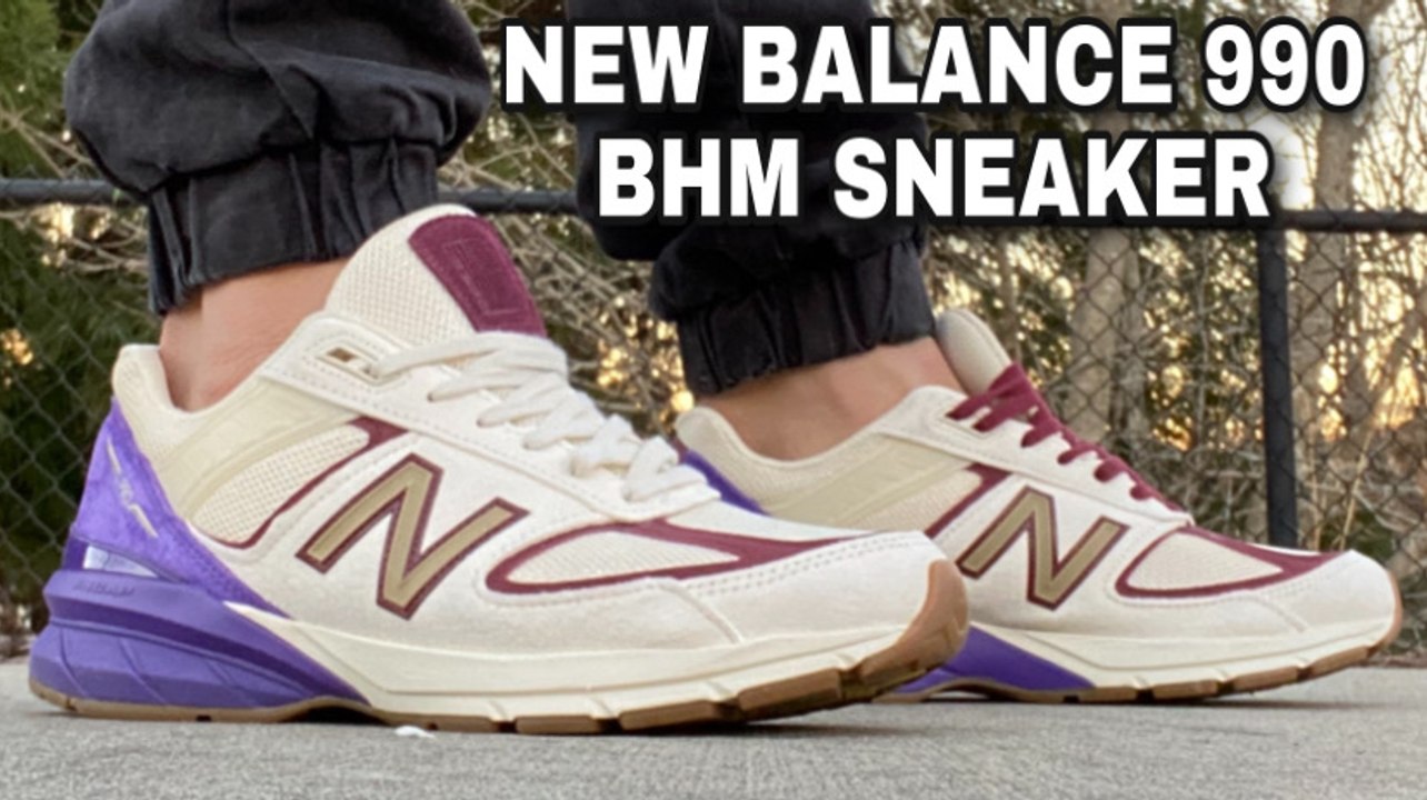 New Balance 990 BHM Sneaker  review with sizing