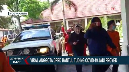 Oknum DPRD Bantul Sebut Pandemi Covid-19 Diproyekkan, Relawan Sakit Hati Lakukan Unjuk Rasa