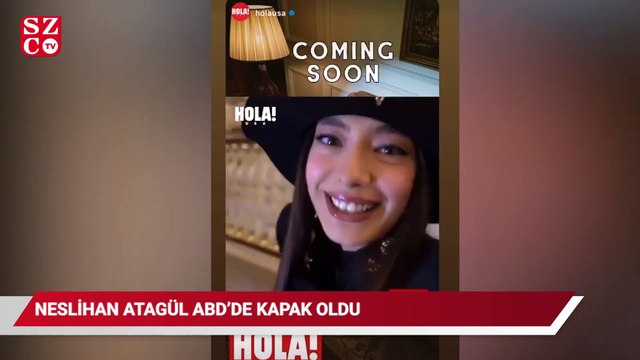 Neslihan Atagül ABD'de kapak oldu