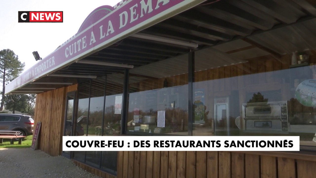 Couvre-feu : des restaurants sanctionnés