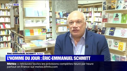 Éric-Emmanuel Schmitt veut raconter l'histoire de l'humanité à sa manière, en huit livres
