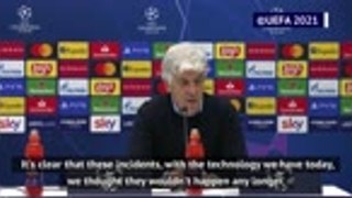 Gasperini fumes over Freuler's red card against Real Madrid