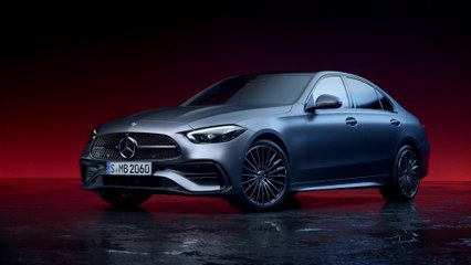 Die neue Mercedes-Benz C-Klasse - Silhouette mit besonderem Lichtspiel