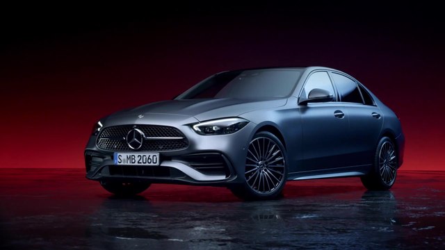 The new Mercedes-Benz C-Class Sedan Design Preview in Studio