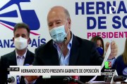 Hernando de Soto presentó su 'Gabinete de oposición'