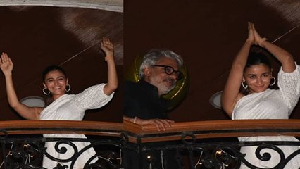 Alia Bhatt ने Sanjay Leela Bhansali के Birthday पर दिया गंगूबाई पोज़, ये है वजह | FilmiBeat