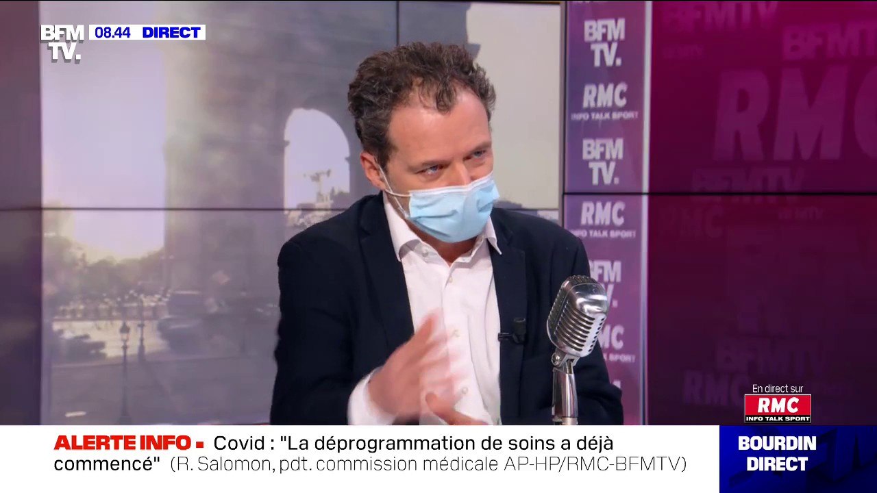 Pr Rémi Salomon (AP-HP) sur la vaccination: "Je pense qu'à partir de fin mars-avril, ça va monter assez vite, mais il faut tenir"