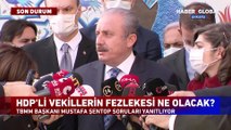 Meclis Başkanı Şentop'tan fezlekeler ve AYM'ye gönderilen Berberoğlu yazısı hakkında açıklama