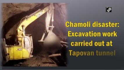 Chamoli disaster: Excavation work carried out at Tapovan tunnel