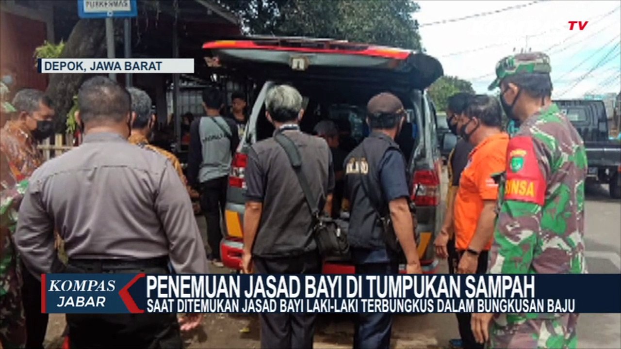 Tragis! Jasad Bayi Ditemukan di Tumpukan Sampah