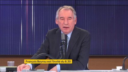 Le "8h30 franceinfo" de François Bayrou
