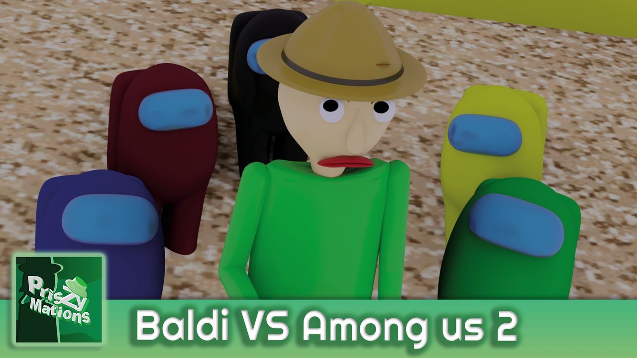 Red's Basics in Among Us (Baldi's Basics Mod)