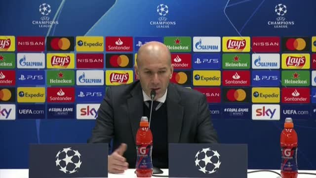 Zidane: No hicimos un gran partido pero es un buen resultado