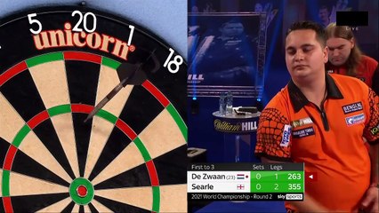 de Zwaan vs Searle | Round 2 | World Darts Championship 2021