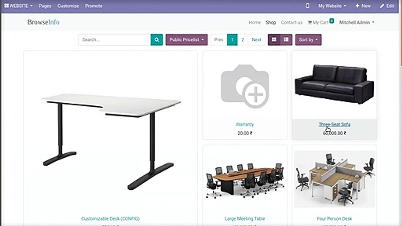 Make Payment  for Any Product form the Website/eCommerce Order | Odoo