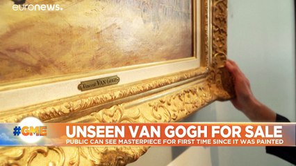 Unseen Van Gogh goes on public display before Sotheby's auction in March