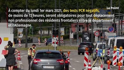 Moselle : tests PCR obligatoires dès le 1er mars à la frontière allemande