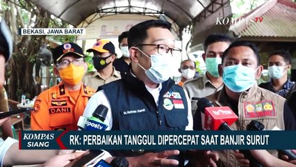 Bekasi Terendam Banjir, Jokowi Targetkan Perbaikan Tanggul Citarum Bisa Selesai dalam 2 Hari