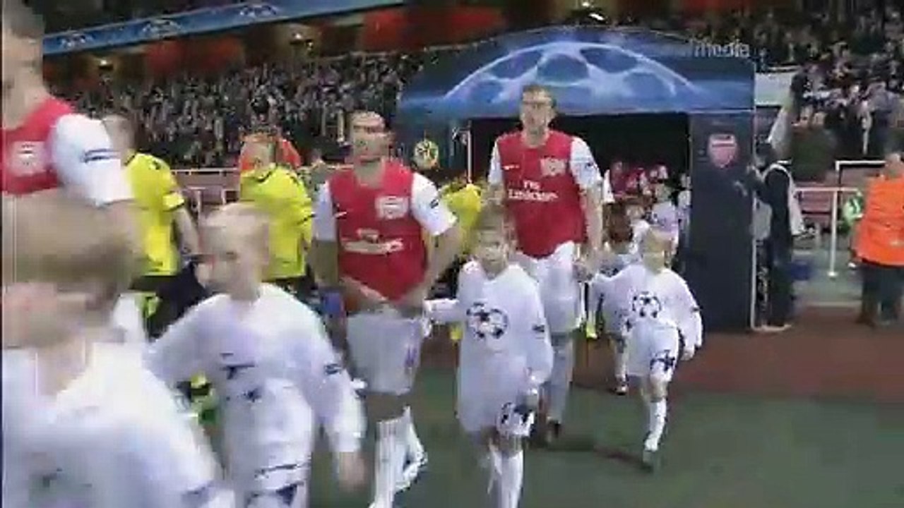 ملخص مباراة ارسنال 2-1 دورتموند في دوري ابطال اوروبا موسم 2011/12 | تعليق انجليزي