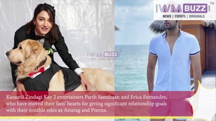 Parth Samthaan and Erica Fernandes melt netizens with their style and swag in the latest photos