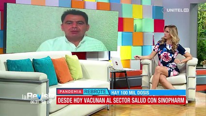 Sedes cruceño explica la distribución de las vacunas Sinopharm