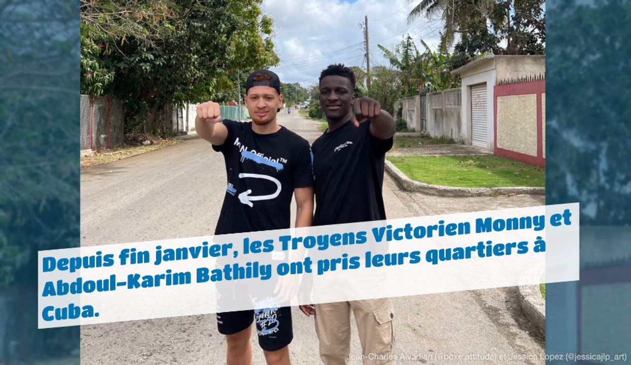 Les Troyens Victorien Monny et Abdoul-Karim Bathily boxent à Cuba