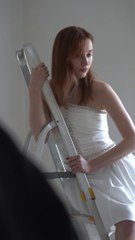 Bridgerton’s Phoebe Dynevor for Self-Portrait autumn–winter 2021–2