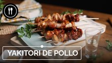 Cómo hacer yakitori de pollo