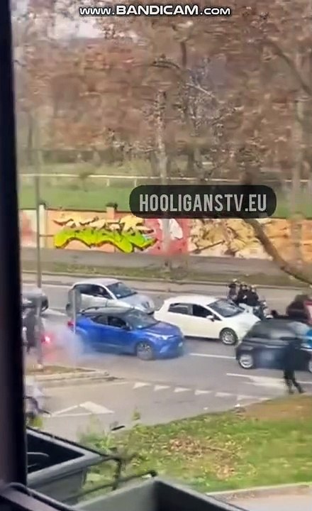 Inter fans vs Milan fans