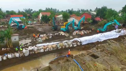 Perbaikan Tanggul Sungai Citarum Terus Dikebut