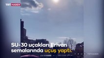 Ermenistan'da darbe girişimi: Jetler Erivan semalarında