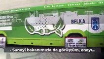 Mansur Yavaş, 'Türkiye'nin ilk dönüştürülmüş yüzde 100 elektrikli otobüsü'nü tanıttı