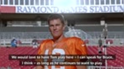 Buccs would be 'elated' if Brady stayed on