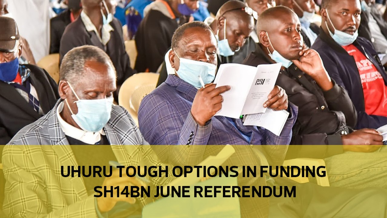 Uhuru tough options in funding Sh14bn June referendum