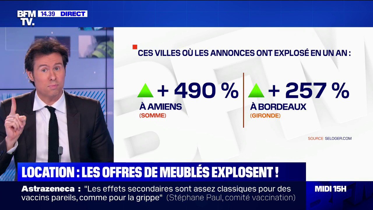 Pourquoi les offres de location d'appartements meublés explosent ?