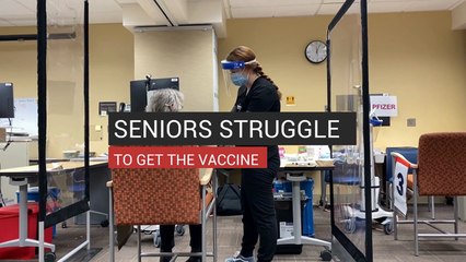 Seniors Struggle to Get the Vaccine