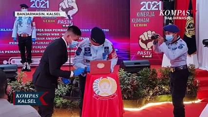 Luncurkan Aplikasi Silaku, Berkunjung dan Titip Barang ke Lapas Banjarmasin Terekam Secara Digital