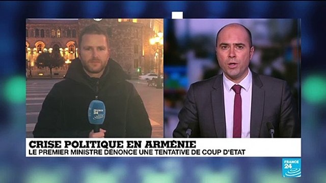Arménie : rassemblements des soutiens et des opposants à Nikol Pachinian à Erevan
