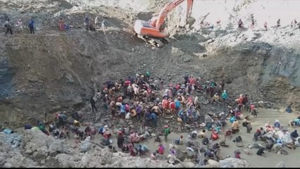 Indonesia searches for missing after deadly gold mine collapse