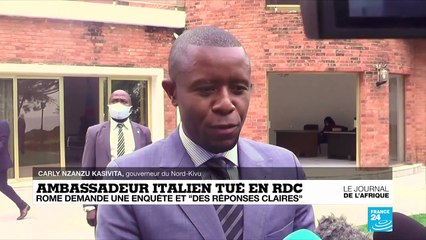Ambassadeur italien tué en RDC : Rome demande une enquête et "des réponses claires"