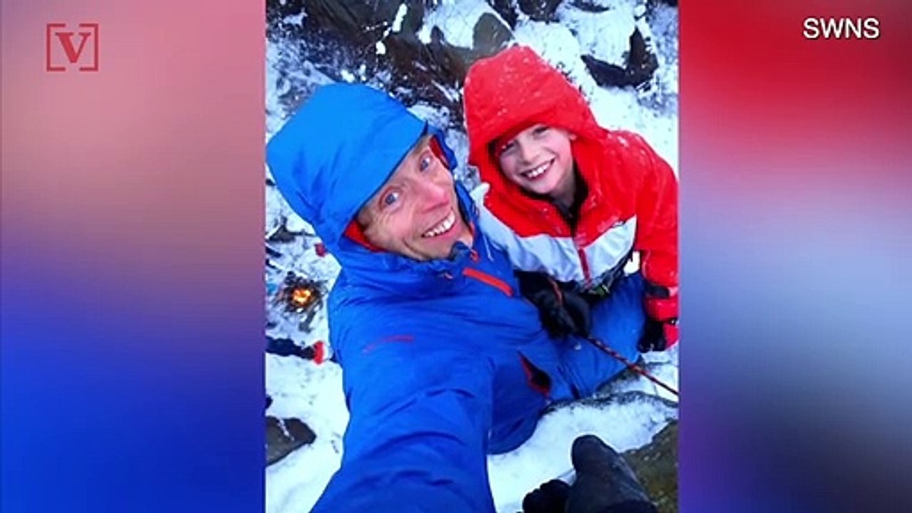 Amazing Video Shows a 12-Year-Old Climbs Frozen Waterfall